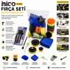 İBİCO İ13-148 ( 21PCS ) HIRDAVAT & BAKIM SETİ ( POLİSAJ SÜNGER-MAKTAP FIRÇA-TEL FIRÇA-OTO ELDİVEN-BEZ-DETAY FIRÇA-APARAT)*25