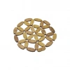 İBİCO İ22-267 ( YUVARLAK ) ( ÇİÇEK MODEL ) ( BONCUK ) ( AHŞAP ) NİHALE ( ÇAP: 20.5CM )*12X30