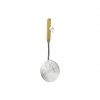 İBİCO İ22-289 ( 13-14CM ) ( BAMBU AHŞAP SAPLI ) ( ÇELİK METAL ) ( DERİN ) KEVGİR ( SAP: 26CM )*12X10