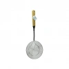 İBİCO İ22-290 ( 15-16CM ) ( BAMBU AHŞAP SAPLI ) ( ÇELİK METAL ) ( DERİN ) KEVGİR ( SAP: 26CM )*12X10