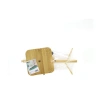 İBİCO İ22-319 ( YUVARLAK ALTLIK & ÇAP = 15CM ) BARDAK & FİNCAN ASACAK ( BAMBU & AHŞAP ) 35CM*60