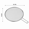 İBİCO İ22-426 ( LUX & KROM ) ( SAPLI ) ( 33CM ) TEL YAĞ SIÇRATMAZ ( METAL ÇERÇEVE & SAP ) ( SAP=17CM )*12X12