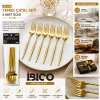 İBİCO İ22-438 ( 6PCS ) ( GOLD ) YEMEK ÇATAL SETİ ( 21CM )*10X10
