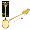 İBİCO İ22-445 ( 25CM ) ( ALTIN & GOLD ) ( METAL ) ( SERVİS KAŞIK )*12X10