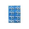 İBİCO K13-087 ( ÇİFTLİ = 2 BAŞLI ) TAHARAT MUSLUK ( AÇ-KAPA ) ( VAKUMLU AMBALAJ )*8X15