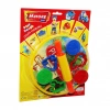 KIDS & KIDS PLAY-DOUGH K-500 ( SOFRALI ) OYUN HAMURU SETİ ( SOFRA MODEL MASA & MERDANE & HAMUR KALIPLARI & OYUN HAMURU )*24