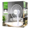 KİWİ 7625 ( 12 İNÇ ) MASA ÜSTÜ VANTİLATÖR ( 35W ) ( 5 KANAT & 3 KADEME HIZ & ÇAP: 30CM ) FAN*3=K