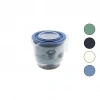 LOCK & FRESH-10200-999 ( RENKLİ )( ÇİFT KAPAKLI ) MİKSER KAP ( SİLİKON & PLASTİK )( 2200ML & 9 CUPS )( KAYDIRMAZ AYAK )*12=K