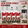 MEDALYAN DL-28 ( 21X100 ) ( 4PCS ) AÇIK PİTON DÜBELLİ*12X10