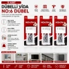 MEDALYAN DL-32 ( 3.5X35 ) ( 13PCS ) DÜBELLİ VİDA*12X12