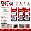 MEDALYAN DL-34 ( 4X40 ) ( 10PCS ) DÜBELLİ VİDA*12X12