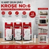 MEDALYAN DL-38 ( NO-6 ) ( 12PCS ) ÇELİK ÇİVİLİ KROŞE *12X9