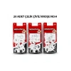 MEDALYAN DL-41 ( NO-5 ) ( 20PCS ) ÇELİK ÇİVİLİ KROŞE*12X9