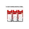 MEDALYAN DL-57 ( 10PCS ) KORNİŞ MONTAJ DÜBELİ ( PLASTİK ÇİVİLİ )*12X10