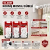 MEDALYAN DL-57 ( 10PCS ) KORNİŞ MONTAJ DÜBELİ ( PLASTİK ÇİVİLİ )*12X10