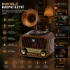 MEİER MD-1319BT PLATOON PL-4710 ( USB ŞARJLI & NOSTALJİ ) ( BLUETOOTH ) ( İBRELİ ) FM RADYO ( MP3 USB & TF PLAYER ) SPEAKER*30