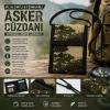 MKM ( 02-90-09 ) ASK-100 ( 3.SERİ ) ( İPLİ & CIRTLI & FERMUARLI ) ASKER CÜZDANI ( KAMUFLAJ DESEN ) (BRKT-003874)*10X100