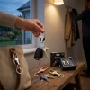 MLS KEY HOLDER M-304 ( RENKLİ METAL ) ANAHTARLIK ( KEMER GEÇMELİ ) ( ÇİFT HALKALI )*12X50
