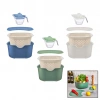 MOİ PLASTİK OCE-1005 ( MİX ) ( 5PCS ) MUTFAK SETİ PLASTİK ( KARIŞTIRMA KAP=4LT & SÜZGEÇ=3.5LT & KESİM PANO & SIKACAK=0.25LT )*16=K