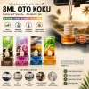 NİYEBU OTO & ARAÇ KOKUSU ( CAM ŞİŞE ) ( İPLİ AHŞAP KAPAK ) ( 8ML )*24X1