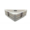 OM-2013-0695-ÇELİKAYNA ACERO-20397 ( BEYAZ ) ( ÜÇGEN ( ÇUKUR ) PRATİK RAF ÜNİTESİ PLASTİK*8