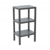 OMBEG OM-0390-3102-0145 ( 3 ( DÜZ ) RAFLI & GRİ ) MODÜLER ÜNİTE PLASTİK*8