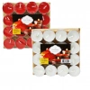 ONTON-36-501167 ( 16PCS ) ( KIRMIZI ---- BEYAZ ) ( YUVARLAK ) TEA LİGHT MUM*96