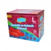 İTALYANO ITL-101 ( L ) ( LARGE=BÜYÜK ) ( 9-9.5 ) TEMİZLİK & BULAŞIK ELDİVENİ ( EV İŞLERİ ) ( %100 LATEX )*30X10