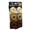 PABLITO HOME PBT-187 (DONUT ŞEKİL) (6LI = MİX MODEL) ( MİNİ ) (SİLİKON) MUFFİN KEK KALIP ( ASKILIKLI )*12X20
