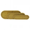 PABLITO HOME PBT-317 ( DİKDÖRTGEN ) ( OVAL KENAR ) ( 3 BOY ) ( AHŞAP MDF ) SUNUM TEPSİ SETİ ( 10 X 33.3 - 14.5 X 39 - 19 X 45CM )*24