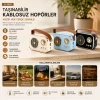 PLATOON PL-4641 (WİRELESS) HOPARLÖR & SPEAKER (IŞIKLI) (USB ŞARJLI) (RENKLİ KASA & BRONZ ÇERÇEVE)(USB & DC 5V & TF)*80