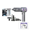 Q-MAX PS-080 ( OTO ARAÇ ) ( TYPE-C SARJLI ) EL TİPİ BASINÇLI HAVA ÜFLEME & SÜPÜRGE MAKİNE ( MİKROFİBER BEZ ) ( 8 BAŞLIK ) *40