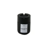 QLUX C-00549 ( 212CC ) ( SİYAH CAM ) KÜLLÜK ( SİYAH PLASTİK KAPAK ) ( ( NO-08 CIGARETTE & KÜL TABLASI )*40=K