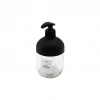 QLUX C-00550 CLARY ( CAM ) SIVI SABUNLUK ( SİYAH PLASTİK KAPAK & POMPA ) ( 425ML ) ( NO-05 SOAP DISPENSER )*12=K