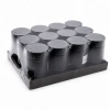 QLUX C-00570 ( 660CC ) ( SİYAH CAM ) ( SİYAH PLASTİK KAPAK ) KÜLLÜK ( NO-08 CIGARETTE & KÜL TABLASI )*12=K