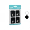 QLUX L-00951 ( 4PCS ) CLOUD ASKI NO-2 ( SİYAH & BEYAZ PLASTİK ) ( YAPIŞKANLI MONTAJ )*50