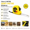 RODI MEASURING TAPE ( 2MT X 13MM ) ŞERİT METRE  ( STOPLU ) ( OTOMATİK KİLİT =  BAS DURDUR & ÇEK SARSIN )*36X12