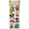 ROOM DECOR-10495 XMA-001 ( ŞİRİN HAYVAN FİGÜRLÜ ) DUVAR STİCKER MİX ( 8D ) ( 8-9PCS )*800