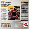 SGS-2523 ( 15MMX5YRD ) VHB AKRİLİK SİLİKONİZE BANT (ÇİFT TARAFLI BANT) ( BANDI )*40