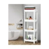 SHELF UNİT MAGGİE OMBEG OM-1016-0530-0251 ( 4 ( ÇUKUR ) RAFLI & BEYAZ ) ( DİKDÖRTGEN ) RAF ÜNİTESİ PLASTİK*6