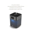 SİNBO SAH-6119 ( SİYAH ) ( SESSİZ ÇALIŞMA ) (3 KADEMELİ BUHAR AYAR ) ( 5.5LT SU HAZNE & 7 RENK GECE LAMBA ) ULTRASONİK HAVA NEMLENDİRİCİ*4