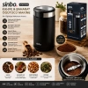 SİNBO SCM-9044 KAHVE & BAHARAT ÖĞÜTÜCÜ MAKİNE ( 2 BIÇAKLI ÇELİK ÖĞÜTME HAZNESİ ) ( 50GR ÖĞÜTME ) ( AC MOTOR=200W )*20