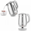SİNBO SK-8031 ( İNOKS ) ( ÇELİK ) KETTLE SU ISITICISI (KABLOSUZ KULLANIM) ( 1.8LT ) (360° DÖNEBİLME) (OTOMATİK KAPANMA)*4
