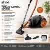 SİNBO SVC-8613 TORBASIZ ELEKTRİKLİ SÜPÜRGE ( SESSİZ ÇALIŞMA ) ( 2.8 TOZ HANESİ )*1