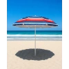 SKYBELT SKY-121 ( 170CM SAPLI ) ( ÇAP: 155CM ) ( DÜZ - KARIŞIK RENK ) PLAJ ŞEMSİYESİ ( 8 TELLİ & FIBERGLASS ) ( POLYESTER KUMAŞ )*24=K