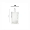 SMOKELESS CANDLE YAKUT-9458 ( ORTA BOY ) ( DAMLALI AKAN MUM MODELİ ) ( PİLLİ ) LED MUM*24X20