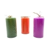 TAKOZ-006 ( SİLİNDİR RENKLİ ) ( KÖPÜK & BÜYÜK BOY ) MUM*24=K