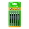 TOMAX T-144D ( AHŞAP ) ( 5PCS ) DEKOPAJ BIÇAK WOOD DEKOBAJ ( HCS ) ( 4MM TESTERE ) ( 5-50MM KALINLIK KESİCİ )*5X1