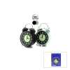 TWIN BELL ALARM CLOCK BGC-37 NO-847 YUVARLAK MASA ÇALAR SAAT ( METAL KASA RENKLİ ) ( PİLLİ & IŞIKLI & FOSFORLU ) ( ÇAP: 11CM )*60