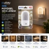 ULBAY GC-05 ( OVAL ) FOTOSEL GECE LAMBASI ( 0.1W ) ( SENSÖRLÜ= KARANLIK DA OTOMATİK YANAR )*10X24